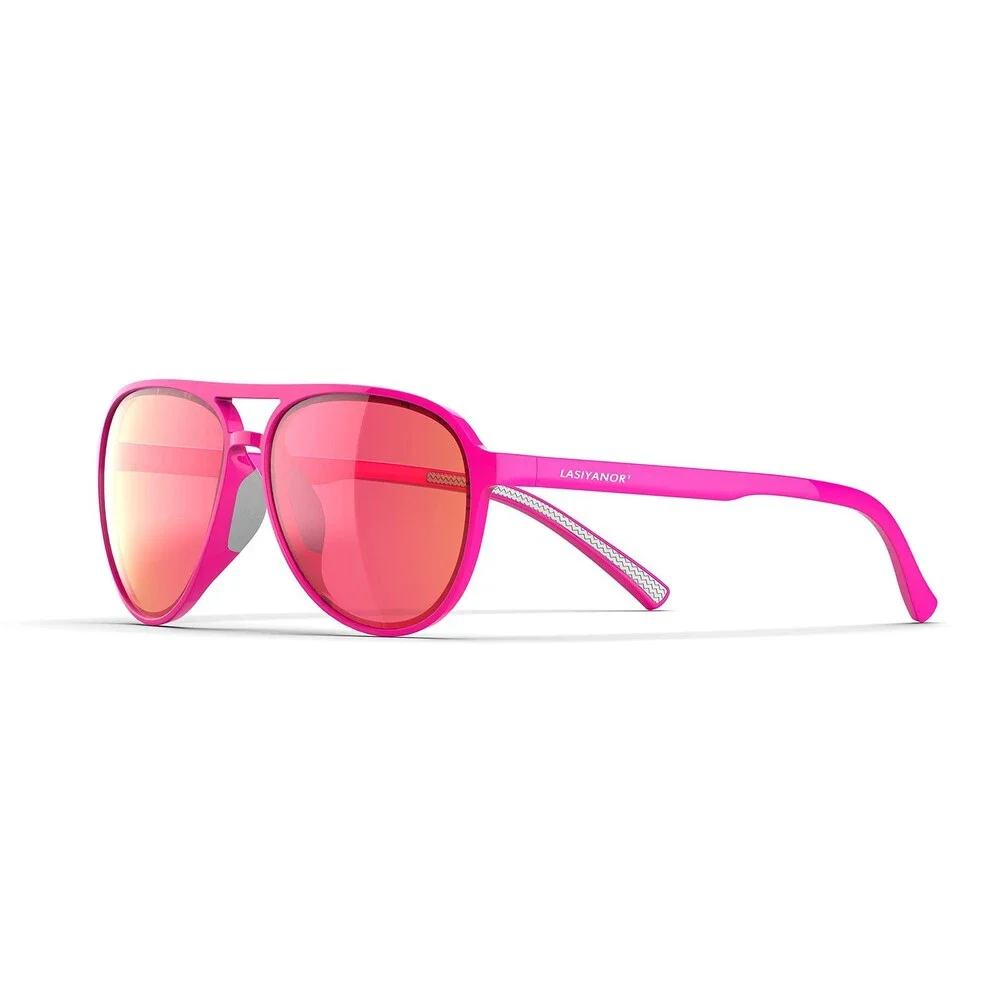 Lightweight Women's TAC Polarized Tinted Classic Vintage Retro 70s PINK